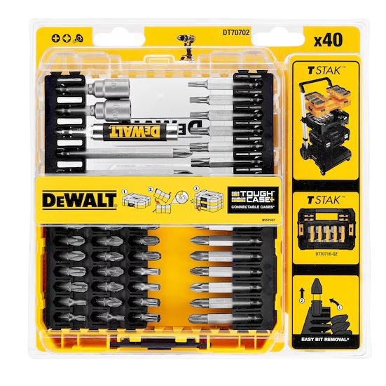 Zestaw bitów końcówek DeWalt DT70702 40szt.