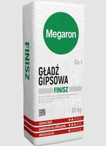Gładź gipsowa Megaron GS-1 finish worek 20kg