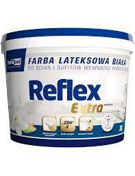 Farba Reflex Extra Franspol biała 10l