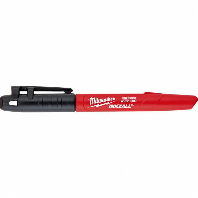 Marker czarny Milwaukee 1mm szybkoschnący Fine Point