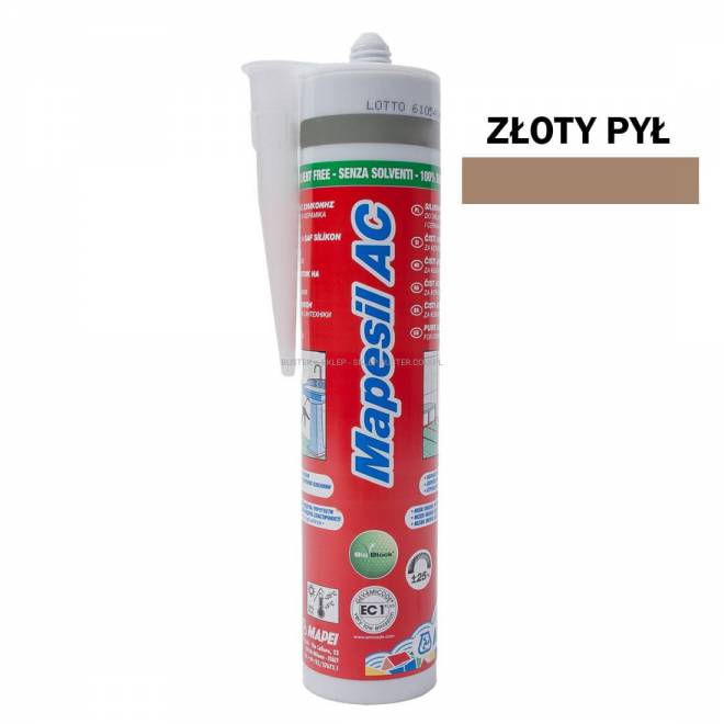 Silikon Mapesil AC kolor 135 (złoty pył) Mapei 310ml