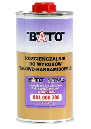 BATO rozcieńczalnik ftalowo-karbamidowy rozpuszczalnik 0,5l