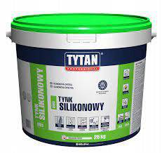 Tytan professional IS53 Tynk silikonowy B15 baza 25kg ziarno 1,5mm