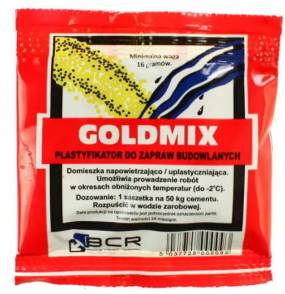Plastyfikator do zapraw GOLDMIX sasz. 16gr