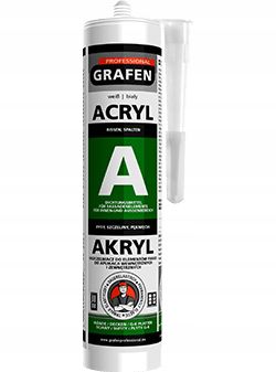 Akryl biały Grafen wewnętrzny 300ml