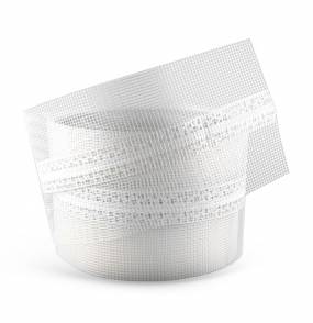 Narożnik elewacyjny uniwersalny PCV z siatką 10x10cm (rolka 25mb) 1mb