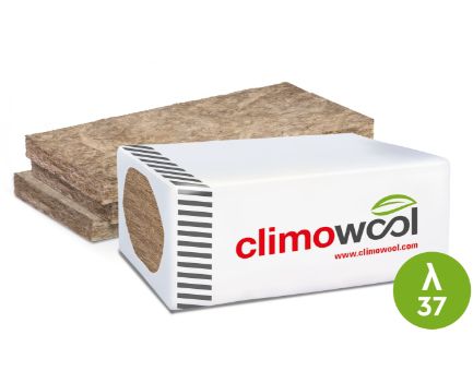 Wełna ściankowa (8 płyt w paczce=6m2) Climowool 037 Board gr. 100mm 1 płyta=0,75m2