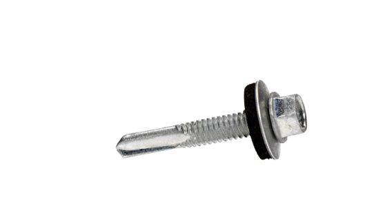 Wkręt WSS-55050 samowiercący z podkładką do blachy do metalu 5,5x50 (opak 200szt) 1 sztuka