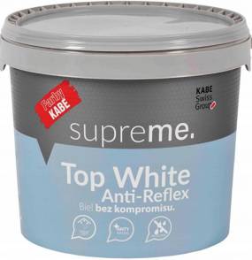 Kabe farba do sufitów Top White Antyreflex poj. 10l