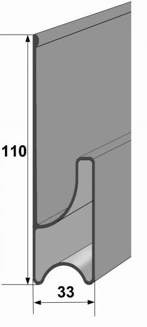 Łata LTb Słowik dł. 2,5m