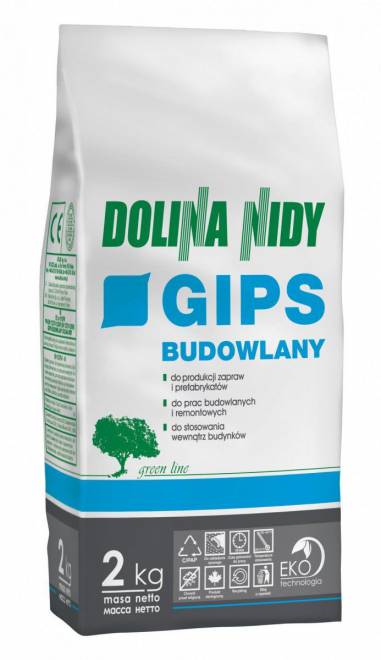 Gips budowlany Dolina Nidy 2kg