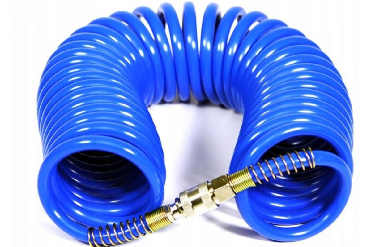 Wąż spiralny pneumatyczny 12x8mm polietylenowy 5mb