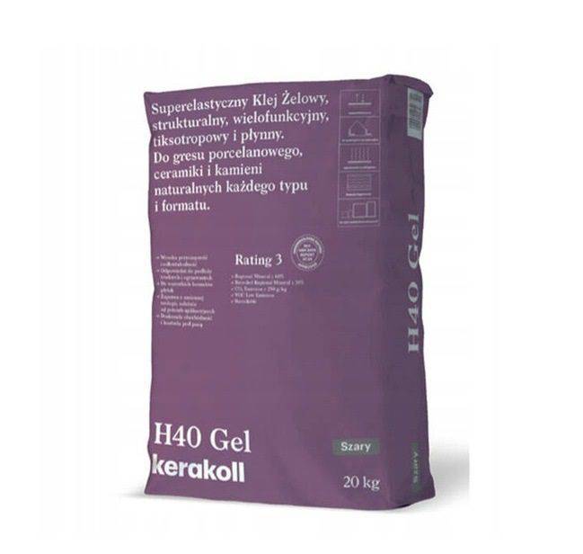 Klej do płytek Kerakoll H40 żelowy 20kg
