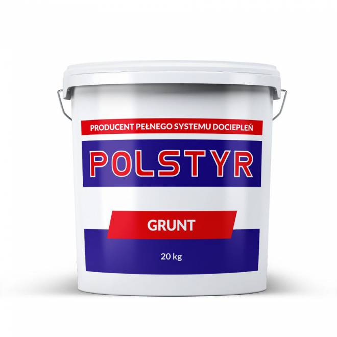 POLSTYR grunt pod tynki dekoracyjne PRIMAZONE S poj. 20kg