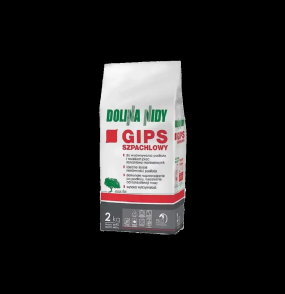 Gips szpachlowy MAŁY uniwersalny 2kg Dolina Nidy
