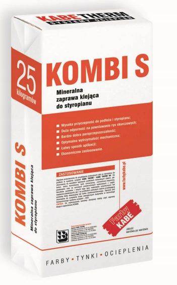 Kabe Kombi S klej 25kg do przyklejania