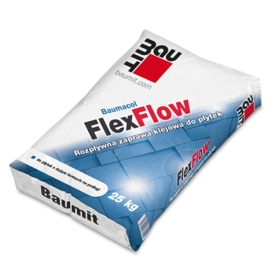Klej do płytek Baumit FlexFlow 25kg do płytek wielkoformatowych
