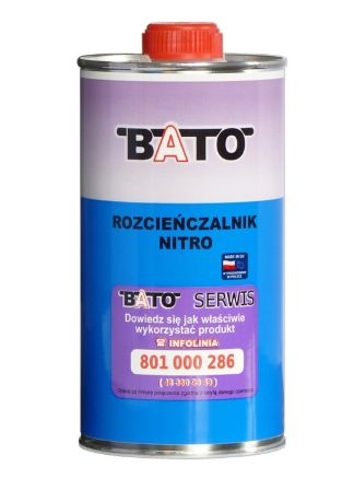 BATO rozcieńczalnik NITRO rozpuszczalnik 0,5l