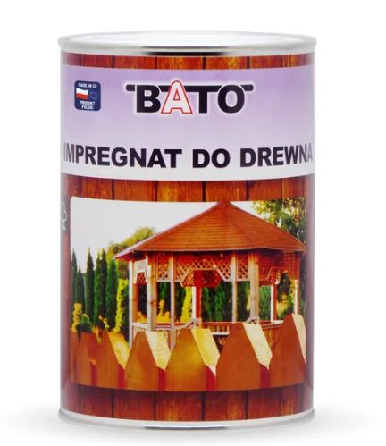 BATO impregnat do drewna kolor MAHOŃ 1l