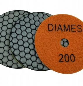 Dysk tarcza 125mm do polerowania na sucho P200