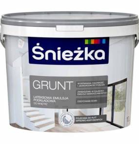 Emulsja gruntująca lateksowa Śnieżka 3l