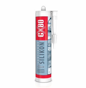 Silikon sanitarny bezbarwny 300ml 60167 CX80