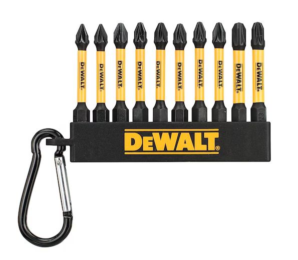 Zestaw końcówek udarowych 50mm DeWalt DT7276 (PZ1, PZ2, PZ3) 10szt.