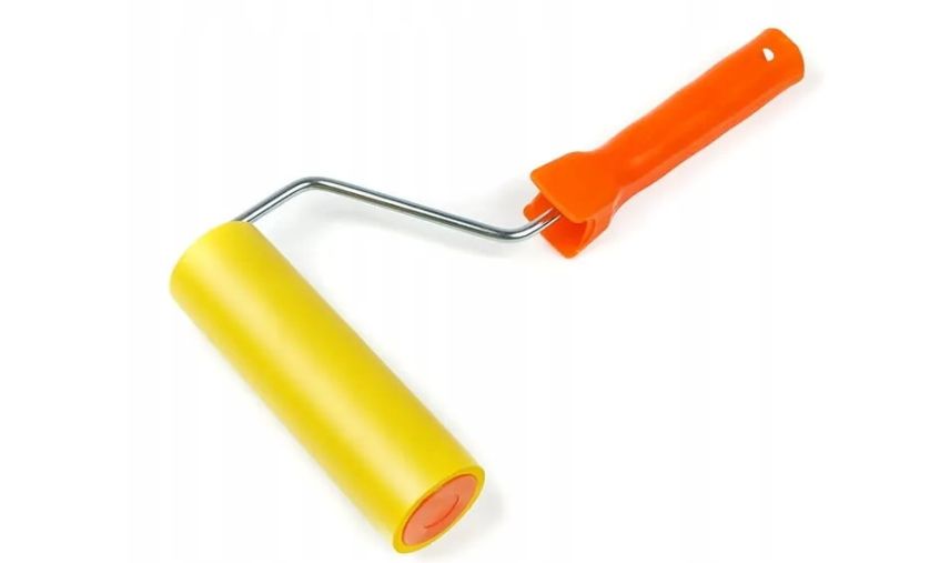 Wałek dociskowy do tapet z rączką 8x180mm Polax