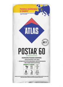 Atlas Postar 60 wylewka posadzkowa 10-100mm szybkoschnąca 25kg