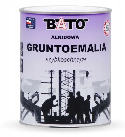 BATO gruntoemalia alkidowa szybkoschnąca kolor biały 0,8l