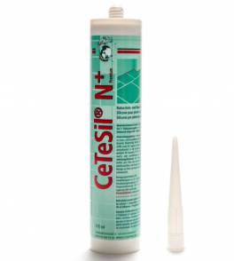 Silikon sanitarny CeTesil M+ 310ml grafit/antracyt