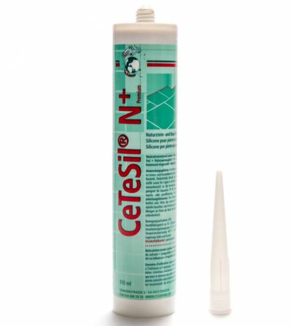 Silikon sanitarny CeTesil M+ 310ml grafit/antracyt