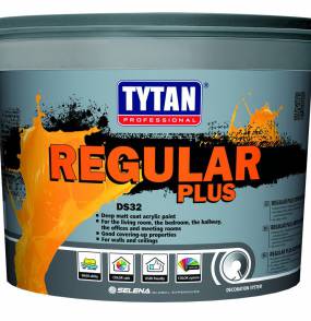 Tytan professional DS32 farba akrylowa wewnętrzna Regular Plus 9l